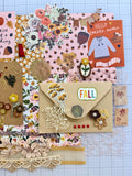 Fall - Florals - Junk Journal or Scrapbook Kit  - Only 1 Available