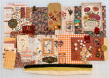 Fall - Florals - Junk Journal or Scrapbook Kit  - Only 1 Available