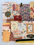 Fall - Florals - Junk Journal or Scrapbook Kit  - Only 1 Available