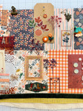 Fall - Florals - Junk Journal or Scrapbook Kit  - Only 1 Available