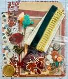 Fall - Florals - Junk Journal or Scrapbook Kit  - Only 1 Available