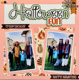 Halloween Fun - Scrapbook Single Page Kit
