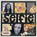 Selfie - 6 Frames - Scrapbook Page Overlay