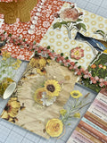 Beautiful Florals - Butterflies - Junk Journal Kit  - Only 1 Available