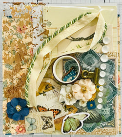 Butterflies - Birds - Floral - Junk Journal Kit  - Only 1 Available
