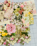 Pink Floral - Junk Journal Kit  - Only 1 Available