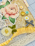 Spring Floral - Bees - Junk Journal Kit  - Only 1 Available
