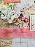 Floral - Pink - Butterflies - Junk Journal Kit  - Only 1 Available