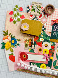 Bloom & Grow - Strawberries - Junk Journal or Scrapbook Kit  - Only 1 Available
