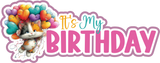 It's My Birthday - Scrapbook Single Page Kit