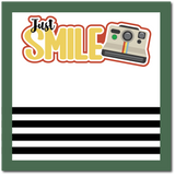 Just Smile - Scrapbook Single Page Kit