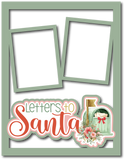 Letters to Santa - Scrapbook Page Layered Overlay Kit - 8.5 x 11