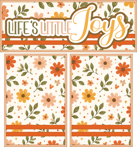 Life's Little Joys - Scrapbook Page Photo Mat Set