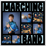 Marching Band - 7 Frames - Scrapbook Page Overlay