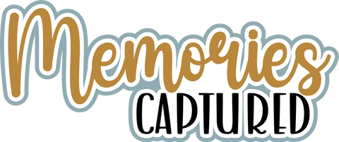 Memories Captured - Digital Cut File - SVG - INSTANT DOWNLOAD