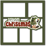 Time To Open Presents - 4 Frames - Scrapbook Page Layered Overlay Kit