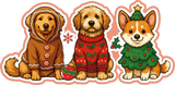 Woofmas - Scrapbook Double Page Kit