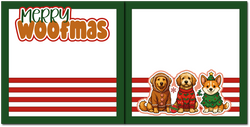 Woofmas - Scrapbook Double Page Kit