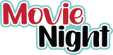 Movie Night - Scrapbook Double Page Kit