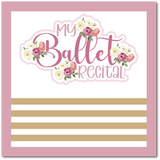 My Ballet Recital - Scrapbook Single Page Kit