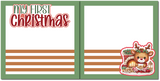 My First Christmas - Scrapbook Double Page Kit