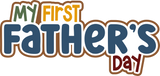 My First Father's Day - Scrapbook Single Page Kit