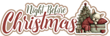 Night Before Christmas - 5 Frames - Scrapbook Page Layered Overlay Kit