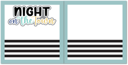 Night on the Town - Scrapbook Double Page Kit