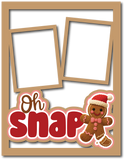 Oh Snap - Scrapbook Page Layered Overlay Kit - 8.5 x 11