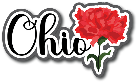 Ohio - Scrapbook Page Title Sticker