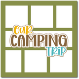 Our Camping Trip - Scrapbook Single Page Kit
