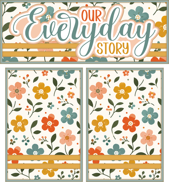 Our Everyday Story - Scrapbook Page Photo Mat Set
