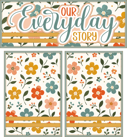 Our Everyday Story - Scrapbook Page Photo Mat Set