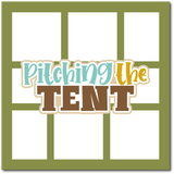 Pitching the Tent - Scrapbook Single Page Kit
