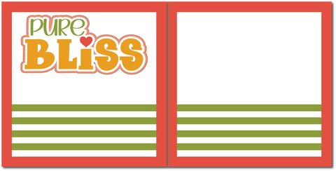Pure Bliss - Scrapbook Double Page Kit
