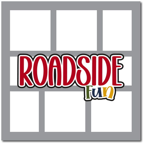 Roadside Fun - Scrapbook Single Page Kit
