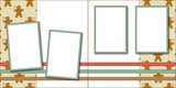 Gingerbread Fun - Scrapbook Double Page Kit