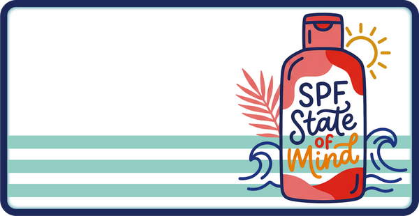 SPF State of Mind - Scrapbook Page Title Die Cut