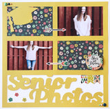 Senior Photos - 4 Frames - Digital Cut File - SVG - INSTANT DOWNLOAD