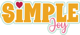 Simply Joy - Scrapbook Double Page Kit