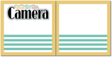 Smile for the Camera - Scrapbook Double Page Kit