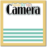 Smile for the Camera - Scrapbook Single Page Kit