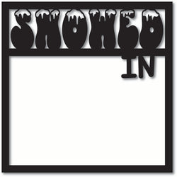 Snowed In - Scrapbook Page Overlay