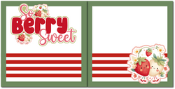 So Berry Sweet - Scrapbook Double Page Kit