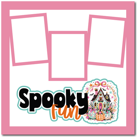 Spooky Fun - Scrapbook Single Page Kit