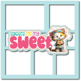 Sweets for My Sweet - 5 Frames - Scrapbook Page Layered Overlay Kit