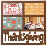 Thanksgiving - 4 Frames - Digital Cut File - SVG - INSTANT DOWNLOAD