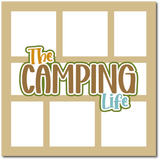 The Camping Life - Scrapbook Single Page Kit