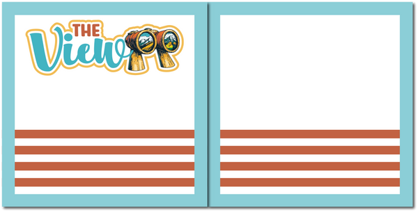 The View - Scrapbook Double Page Kit