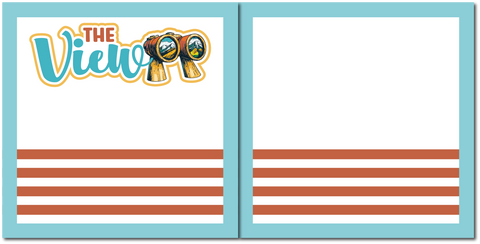 The View - Scrapbook Double Page Kit